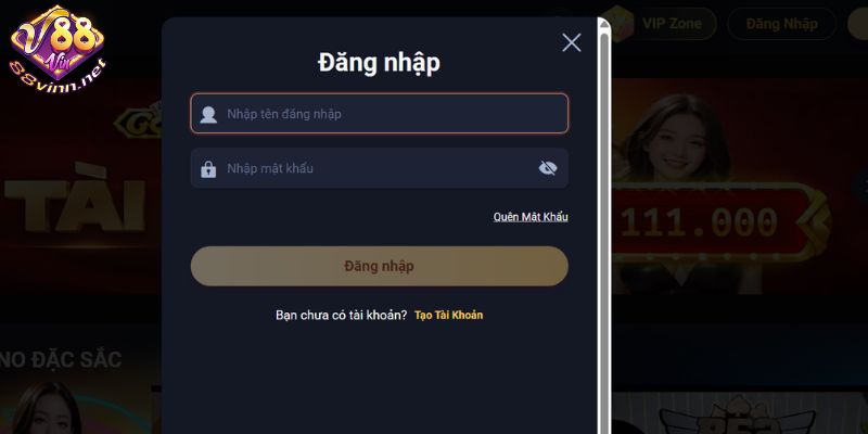 Các thao tác thực hiện đăng nhập siêu tốc